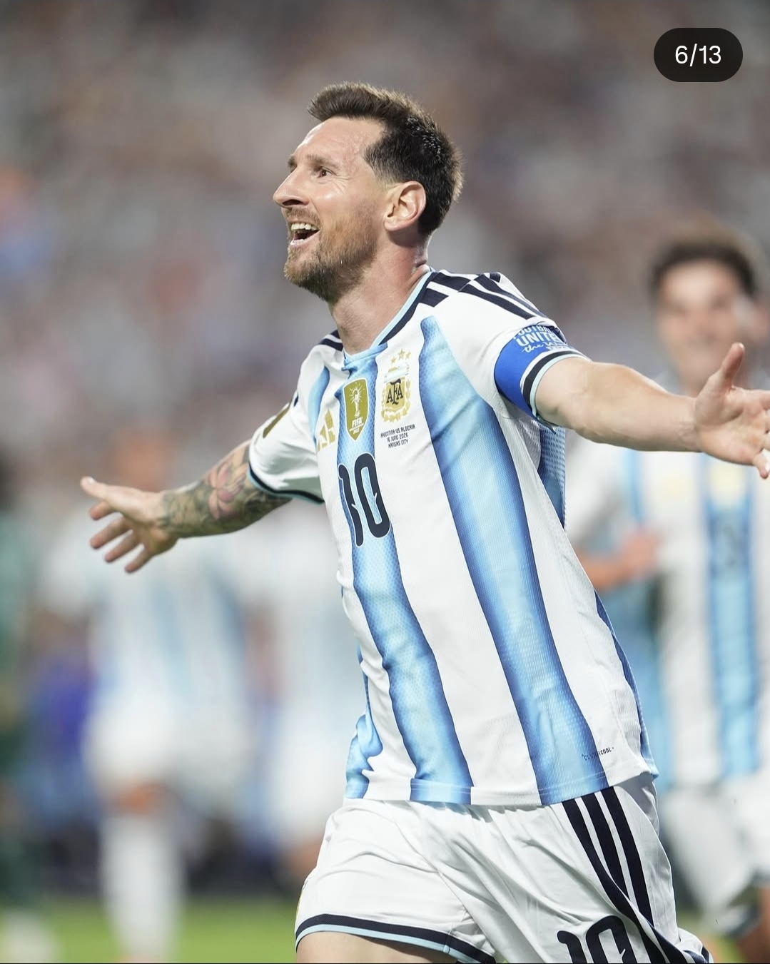 Messi celebra recorde histórico — maior artilheiro das Copas